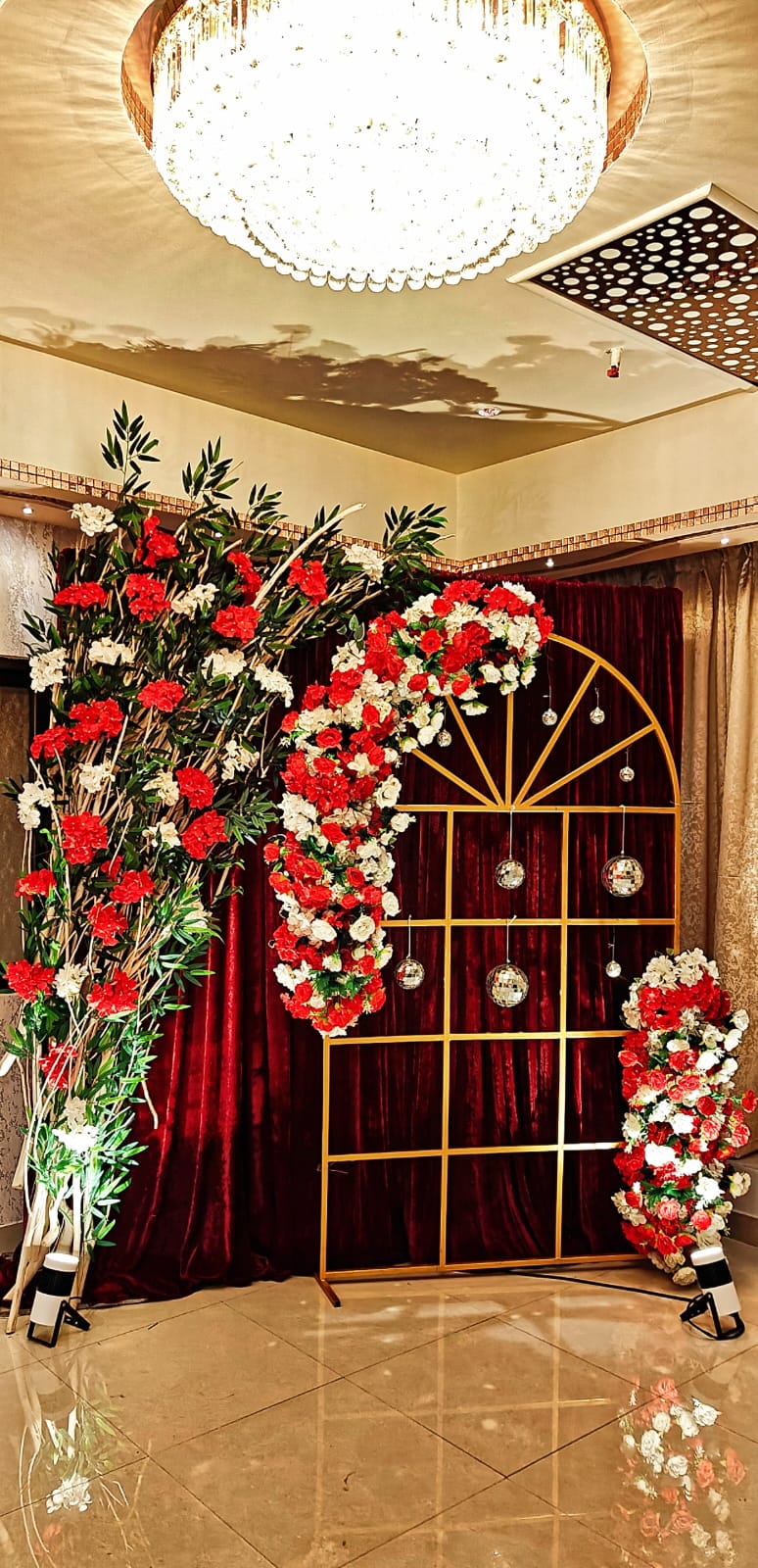 Wedding setup mandap decoration ROYALLIA BANQUET New Town Rajarhat